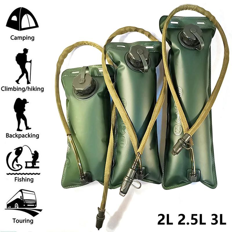 2L 2.5L 3L Wasserblase Wasserreservoir Trinkrucksack Aufbewahrungstasche BPA-frei Faltbar Camping Laufen Trinkweste Rucksack