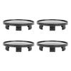 4pcs Wheel Center Caps Fashion Appearance Universal Center Hub Cap Cover for Most Vehicles 59mm Outer Dia 51mm Inner