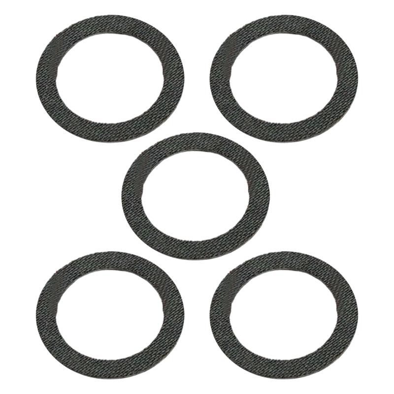 Pack of 5 Drag Washer High Quality Carbon Fiber Brake Pad for Fishing Reel Smooth Operate and Long Lasting Performances