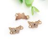 Evil Eye Charms with Butterfly & Starfish Connectors for DIY Jewelry Bracelets & Necklaces