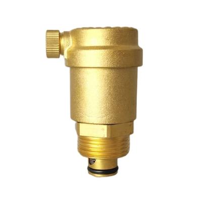 Air Vent Pressure Relief Valves Brass Automatic Exhaust Valves Tap Water Heating Pipe Vent Valves for Solar Water Heater