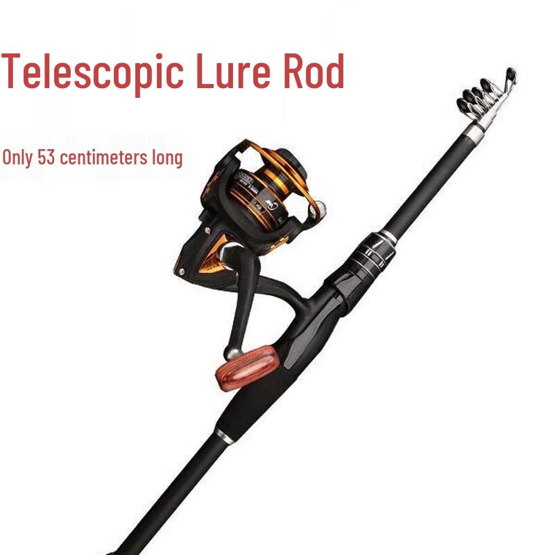 Oeny Portable Telescopic Lure Fishing Rod