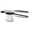Kitchen Multifunctional Stainless Steel Potato Masher Ricer with 3 Ricing Discs