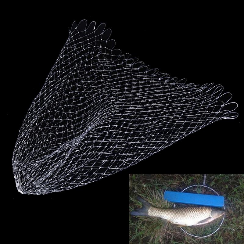 Nylon Fishing Nets Fishing Tackle Collapsible Rhombus Mesh Hole Fishing Products