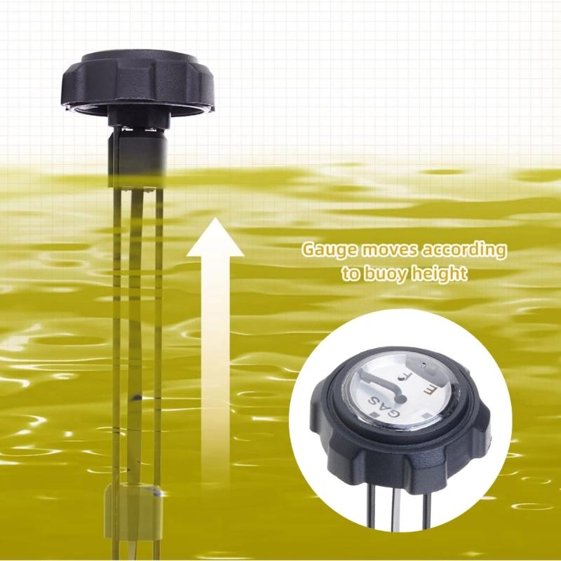 Waterproof Fuel Caps Fuel Gas Caps Fuel Guide Gauge Easy Installation Fuel Petrol Caps for 500 700