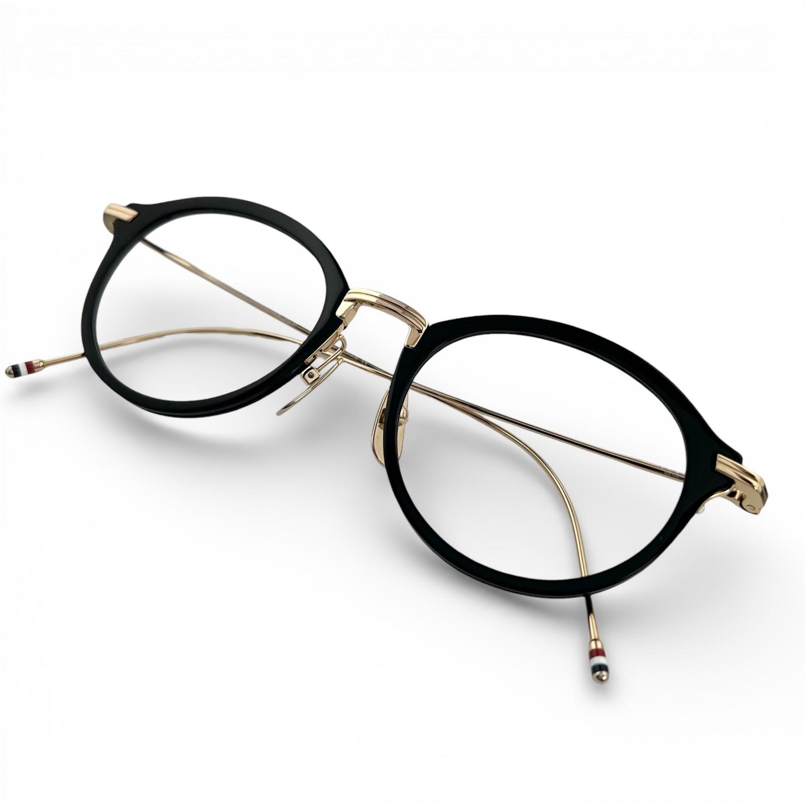 

Great THOM BROWNE Glasses Boston black Women TBX908 Used