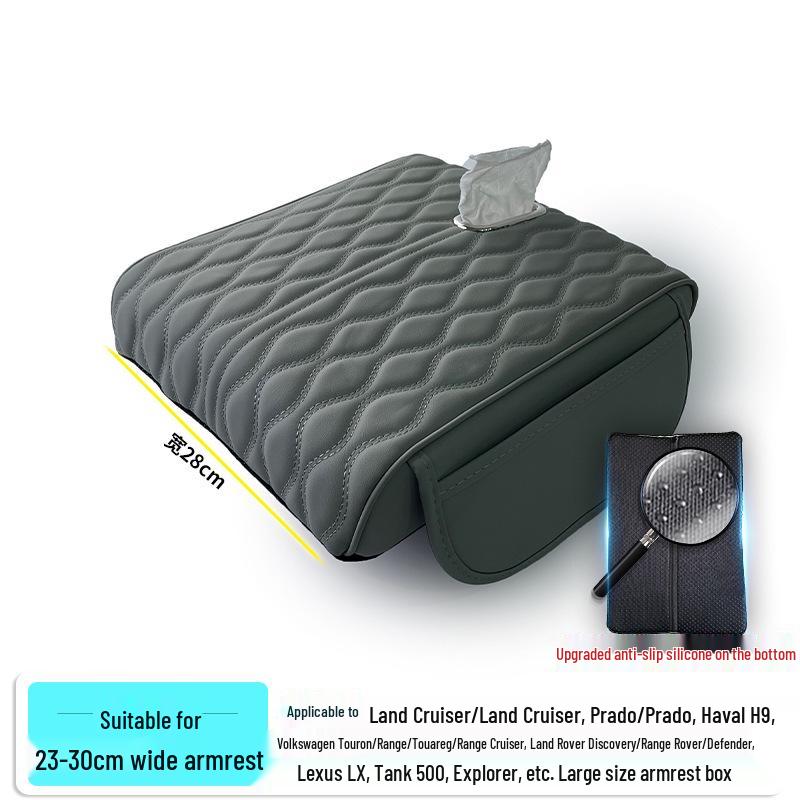 Memory Foam Armrest Riser Pad for Tank 300/500 - Wide, Thick Car Center Pillow