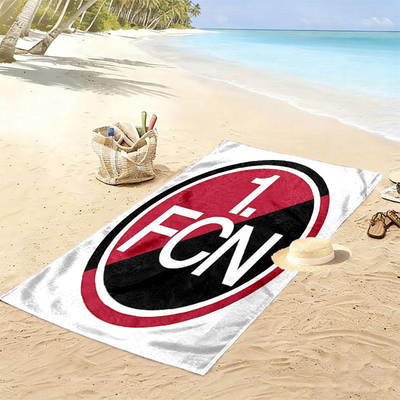 Asciugamano da Spiaggia FCN, Asciugamano Grande Morbido ad Asciugatura Rapida per Spiaggia Campeggio Nuoto