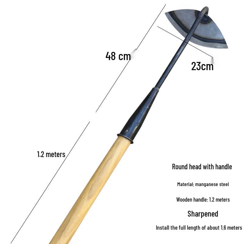 Linpan Multifunctional All-Steel Weeding Hoe