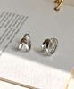 Vinedew Evening Surgical Steel Hoop Earrings