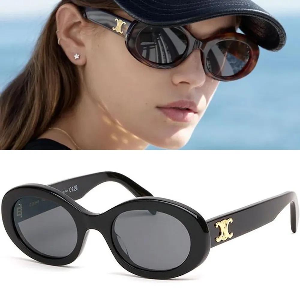 Celine Triomphe 01 Oval Sunglasses CL40194U