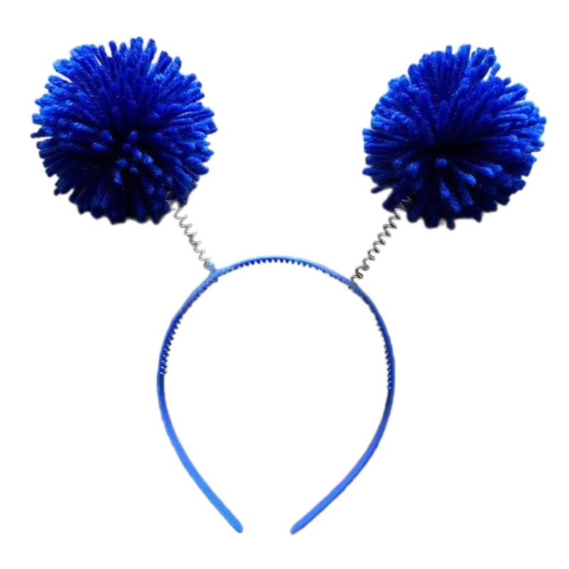 

2025 Июльский костюм Повязка на голову Рождественский головной убор Новогодняя вечеринка Фотореквизит Головной убор для караоке-вечеринки Аксессуары для косплея королевский синий