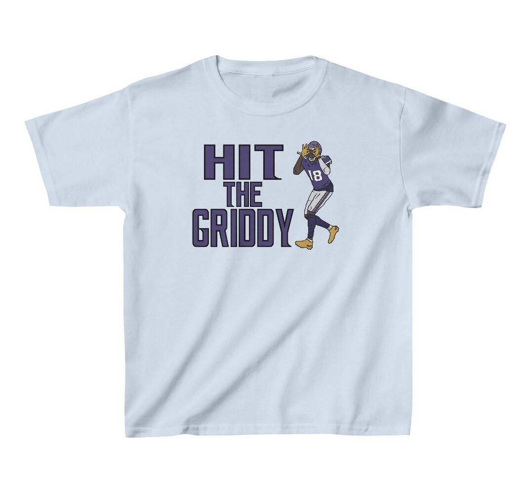Youth T-shirt Justin Jefferson Hit The Griddy KIDS SIZES L
