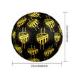 Al-Ittihad Club Indoor Soccer Ball Size 5 Colorful All Ages Machine Stitched PVC Competition Ready Durable High-Bounce