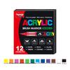 Guangna 8101 Liquid Acrylic Marker Pen Set - 168 Colors, 72 Soft Tips for Student Art, DIY, Hand Painting, and Graffiti.