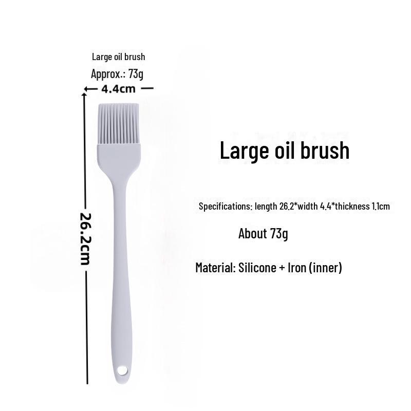 Silicone BBQ & Baking Oil Brush Set