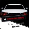 Auto Dekorative Leuchte LED Frontgrill Emblem Abzeichen Dekor Für Pajero Outlander Montero Lancer Triton l200 Galant