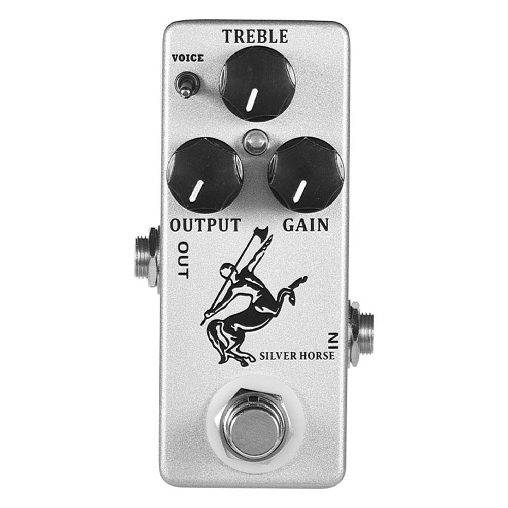 Efekt pedałowy Pedał srebrny 3,7 * 1,5 * 1,3in TREBLE