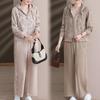 Mom's 2026 Chic Spring Sportswear Set: Stylish Jacket & Youthful Fashion Top for Middle-aged & Elderly Women