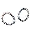 Natural White Quartz Bead Bracelet Women Men Handmade Crystal Gemstone Strand Jewelry