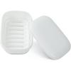 1PC Leak-proof Travel Soap Box Splash-proof and Clutter-free, Ultra-portable and Compact Design, Durable Rectangular Soap Box with Safety Buckle Cover