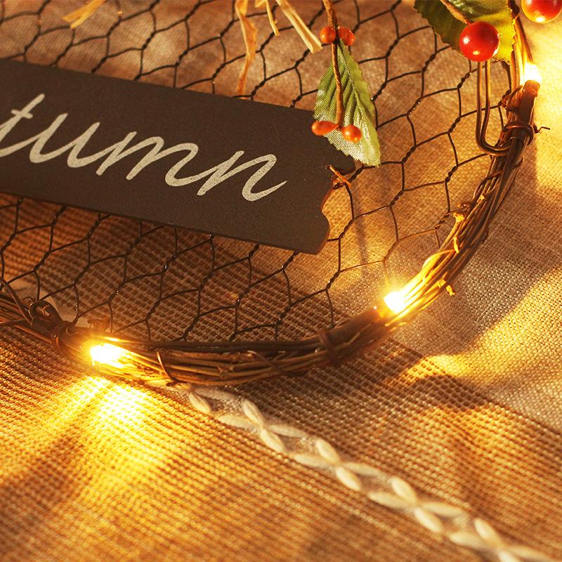 Pumpkin Wooden Sign Decoration Sunflower Festival Halloween Decoration Garland Home Wall Door Decoration