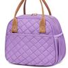 Damen Isolierte Lunchtasche Brotdose Kühltasche Thermisch Auslaufsicher Gesteppt Wiederverwendbar Lunch-Tragetasche für Arbeit Schule Reisen Picknick