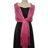 Sparkling Metallic Scarf Women Evening Dress Shawl Tassel Gold Silver Shiny Party Shawls Bridal Bridesmaid Wedding Boleros Wraps