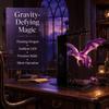 Metal Library Lantern Purple Flying Dragon Bookshelf Lights  for Home Room Decor