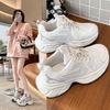Leicht und nicht müde Füße dicksohlige Dad-Schuhe für Damen 2025 Frühling neue Studenten vielseitige beliebte lässige Sportschuhe für Damen