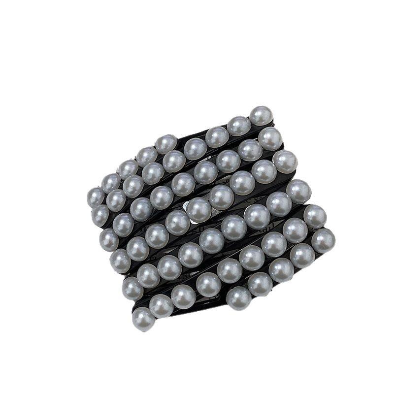 2024 Beaded Foldable Wash Face Headband - Women's Summer Style for Hair Fixing