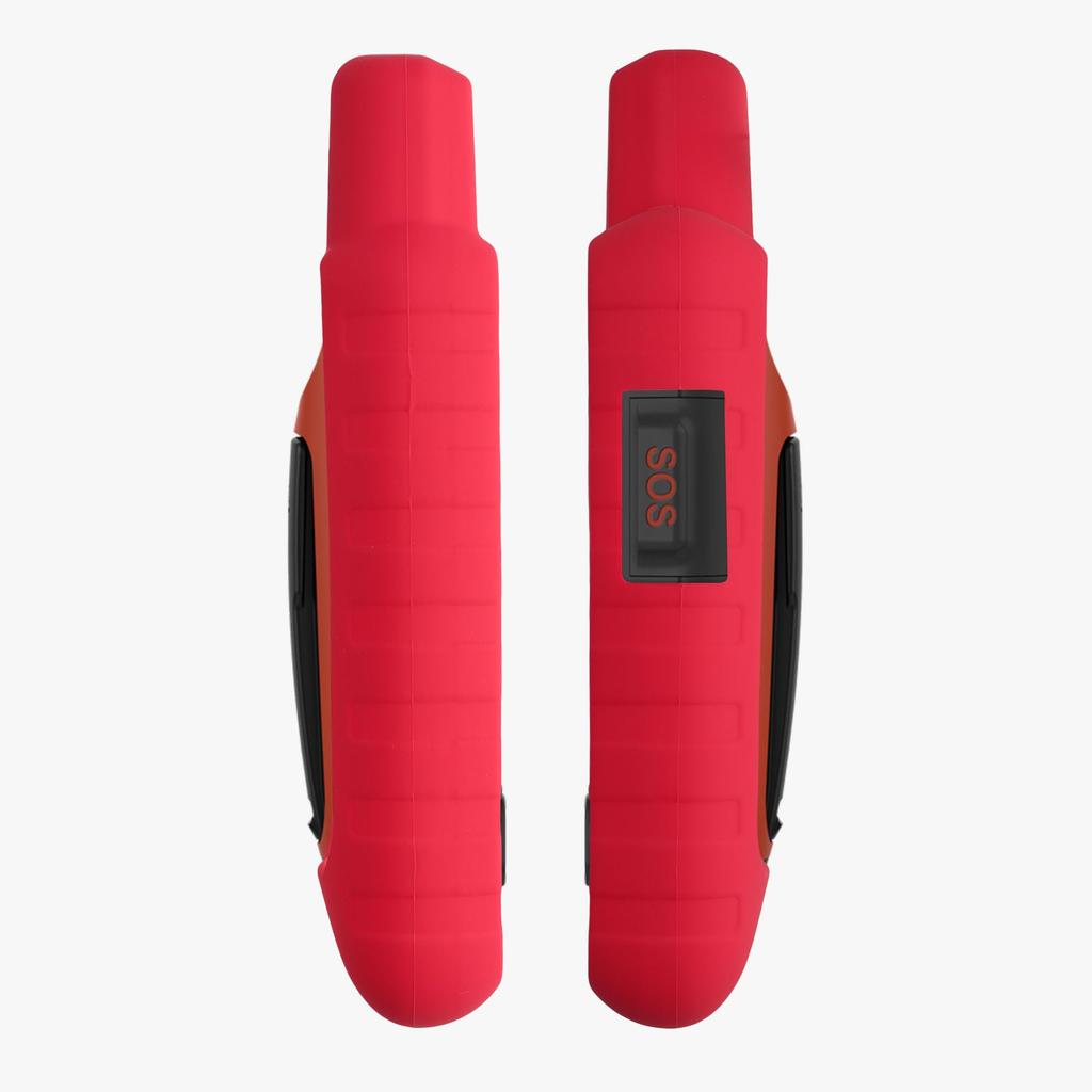 Kwmobile Compatible: Garmin GPSMAP 66i Case - GPS Navigation Silicone Protective Case, Red