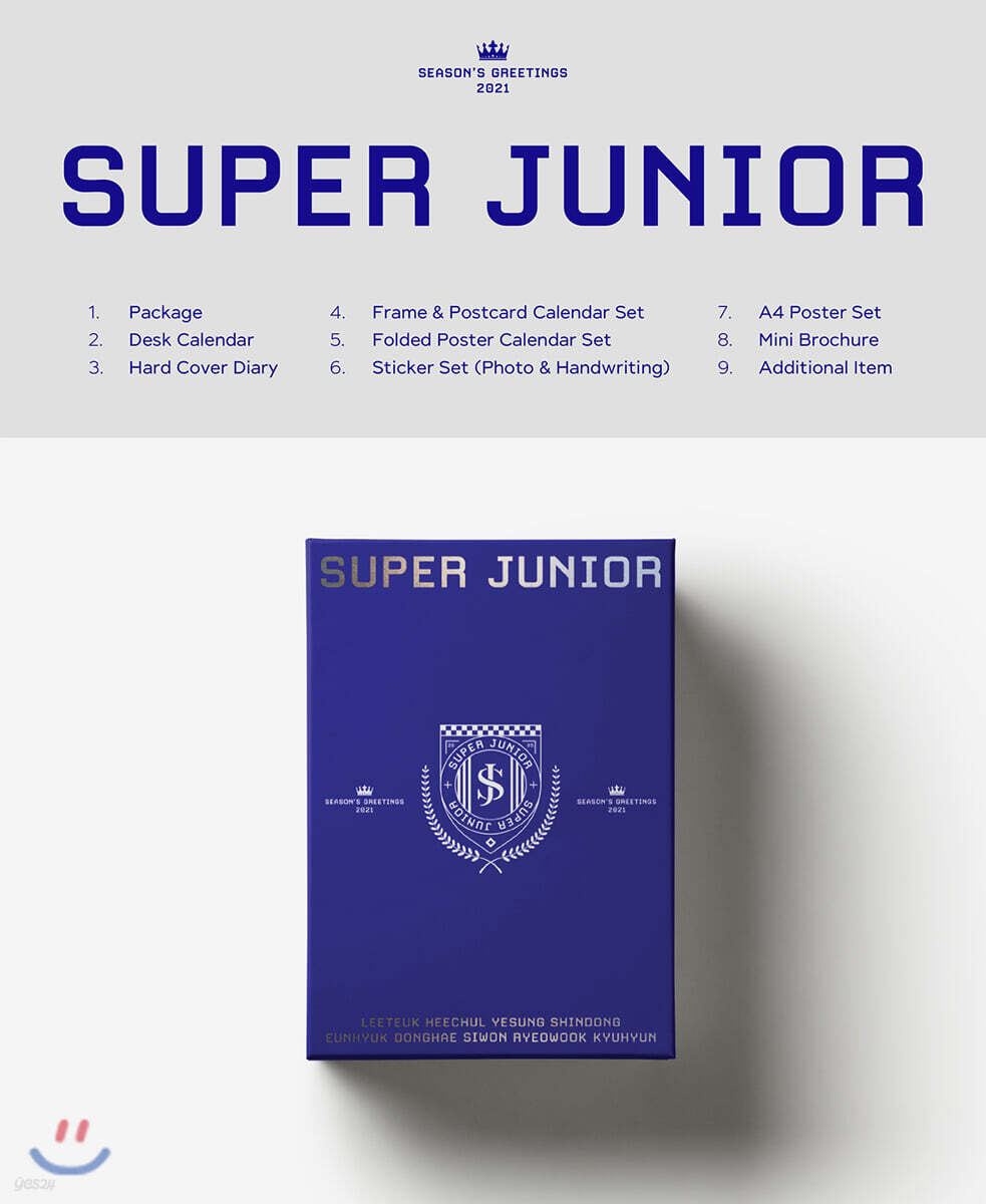 

Super Junior 2021 Сезонные поздравления