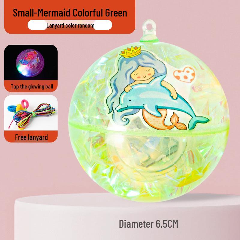 Set Minge Luminoasă Săritoare cu Inel pentru Gleznă pentru Copii - Jucărie Sportivă Intermitentă, Săritoare, Elastică pentru Băieți și Fete