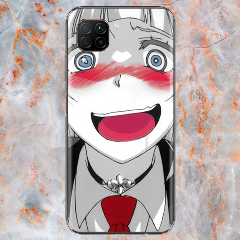 Sugoi Senpai Anime Waifu For Huawei Mate 40 30 20 20X 10 RS P Smart 2021 2020 Z S Pro Plus Lite 2019 Phone Case Shell