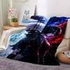1Pc Tokyo Ghoul Artwork Blanket For Couch Bed Plush Cozy Fuzzy Blanket Super Soft Warm Blankets For Fall And Winter 091857