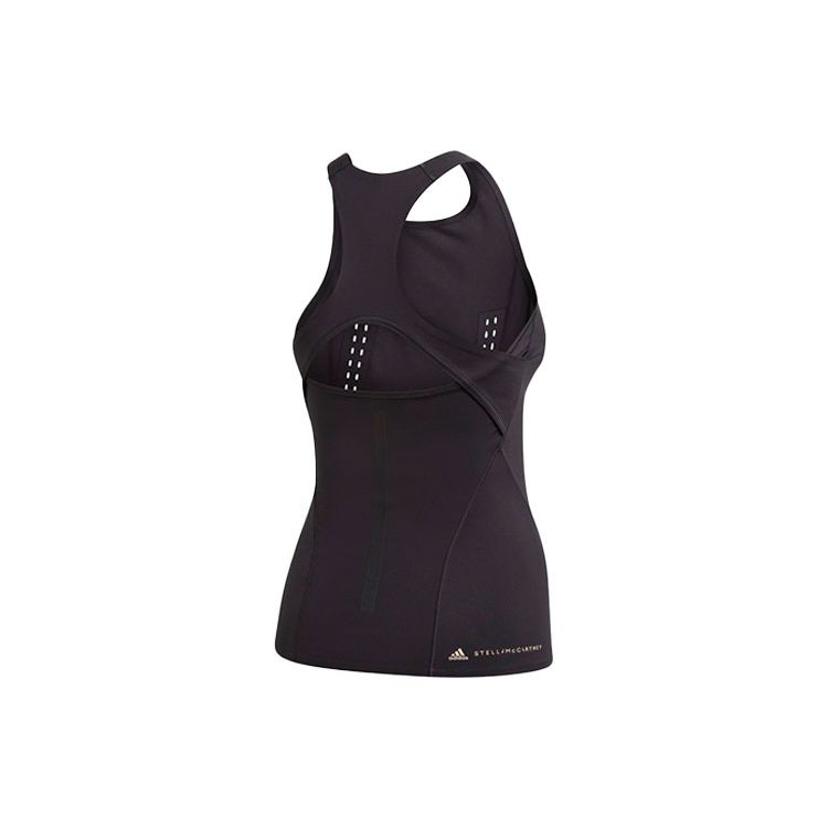 Adidas Asmc Truepur Tank Training Sports Hollow Breathable Vest Women Tops Black FU0772