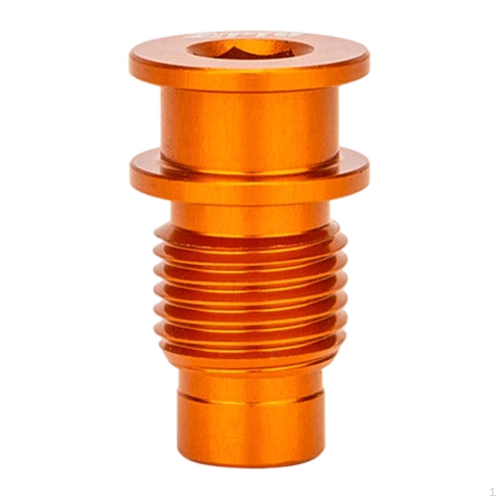 

Болт оси заднего переключателя велосипеда Фиксирующий винт оси Алюминиевый сплав Компактные Универсальные Детали для Велоспорта оранжевый