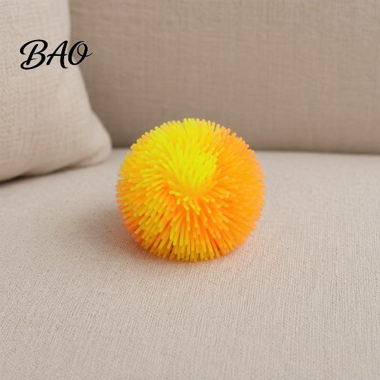 Jouet Main Apaisant Soulagement du Stress Boule Poilue Jouet, TPR Poilu à Presser Fidget Adultes Relaxation Soulagement de l'Anxiété Bureau pour Aide à la Concentration, Tactile Doux