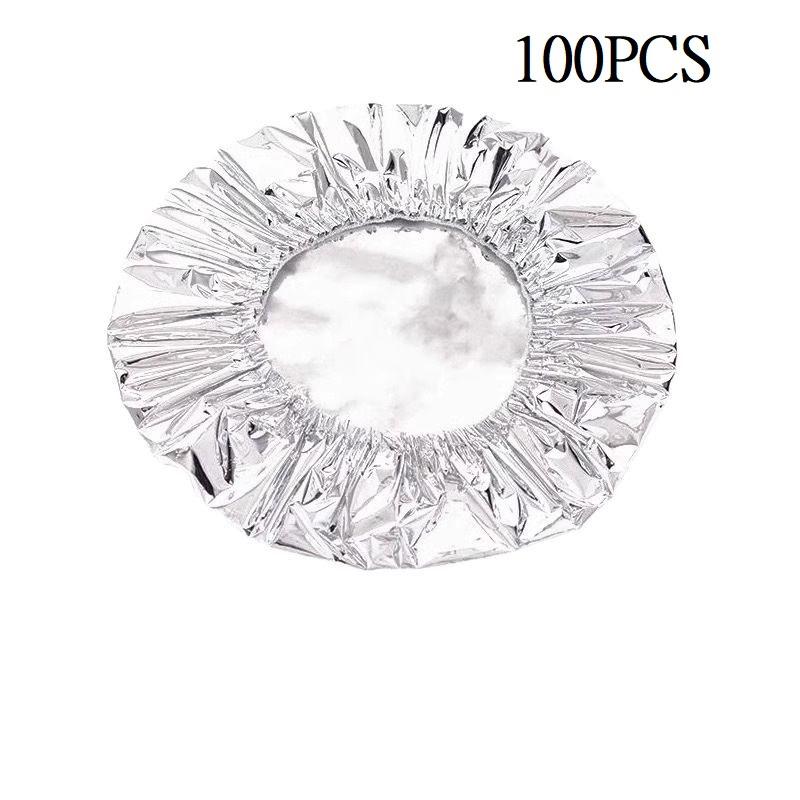 20/100Pcs Repeatable Aluminum Foil Insulation Covers - Eco-Friendly Kitchen Food Covers For Bowls & Dishes Storage For Kitchen