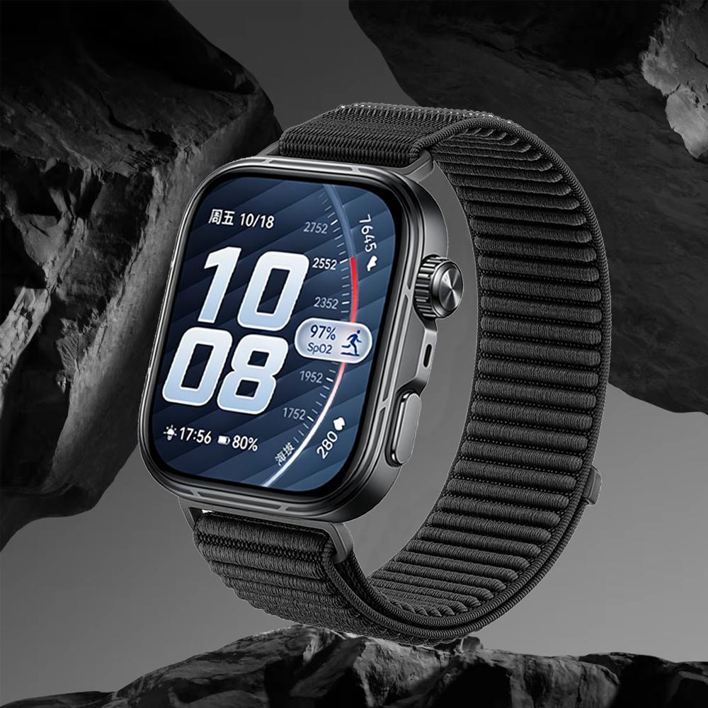Cinturino Intrecciato Ufficiale in Nylon per Huawei Watch Fit 5/5 Pro Braccialetto Traspirante Cinturino per Orologio Huawei Watch Fit 4 Pro/4/3 Accessori 3