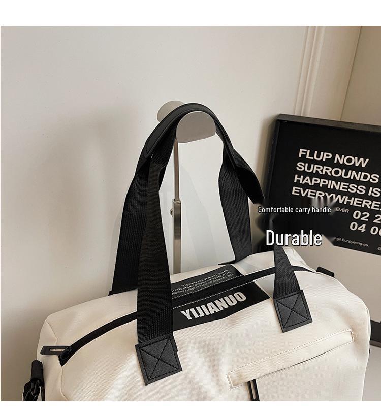 Unisex Large Capacity Travel & Fitness Bag with Dry-Wet Separation