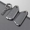 Car Key Case Cover For VW Volkswagen Golf 8 ID.3 ID.4 Skoda Octavia A8 MK4 MK8 GTI R Zinc Alloy Leather Protect Shell