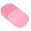 Ice Roller Comfortable Hand Feeling Removing Puffiness DIY Skin Care Reusable Silicone Face Ice Massager for HomePink