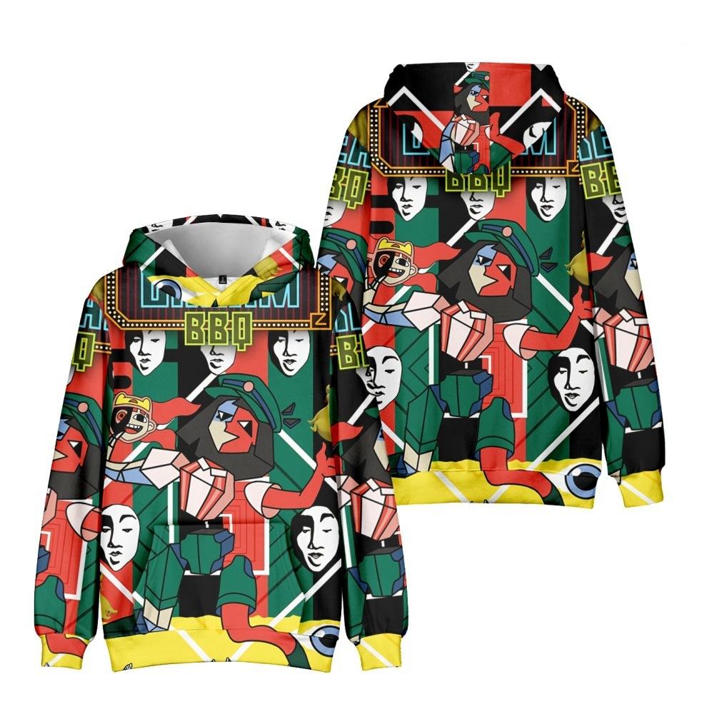 

8 цветов Унисекс Толстовка ENA Dream Худи Свитшот с мультяшным принтом Уличная одежда Худи для пар Мужская Женская XXS зелёный