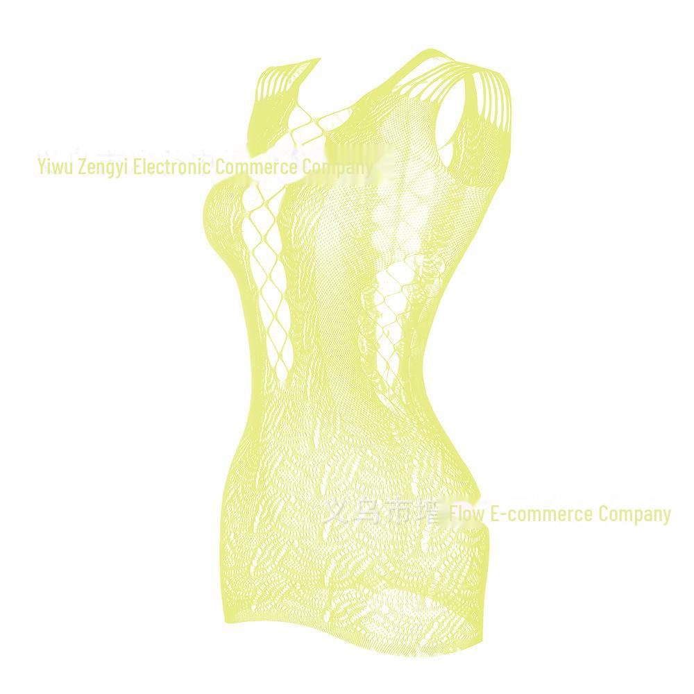 Stylish Mesh Net Skirt: Sexy One-Piece European and American Design, Hollow Hip Skirt W092