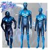 Trendy Blue Beetle Cosplay Jumpsuit Long Sleeve Polyester Costume For All Seasons
