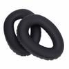 2PCS Headset Pads Protein Leather Sponge Cushions Headphone Pad Replacement for PXC480 PXC550 MB 660 UC Black