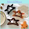 Vintage Retro Starfish Hair Clip For Thick Hair Large Size Stylish Accessories