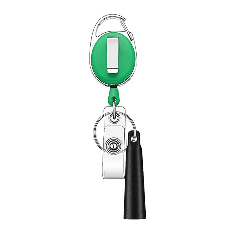 1Pcs Elastic Retractable Pencil Holder Duty Pull Pen Keychain For Woodwork